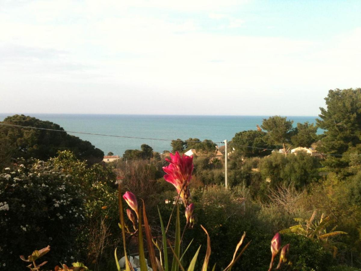 Stanza In Villa Con Giardino Vista Mare Cefalù Eksteriør billede