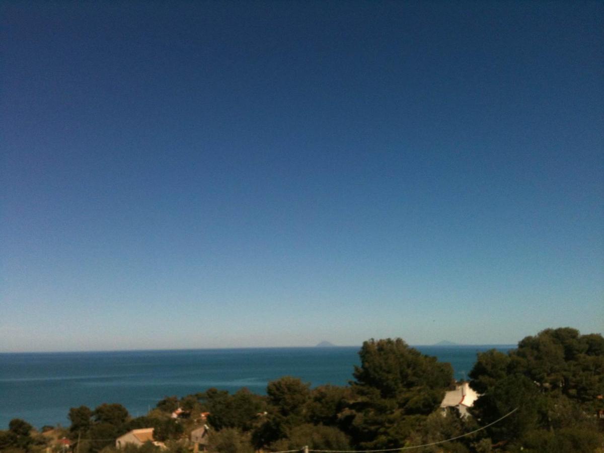 Stanza In Villa Con Giardino Vista Mare Cefalù Eksteriør billede
