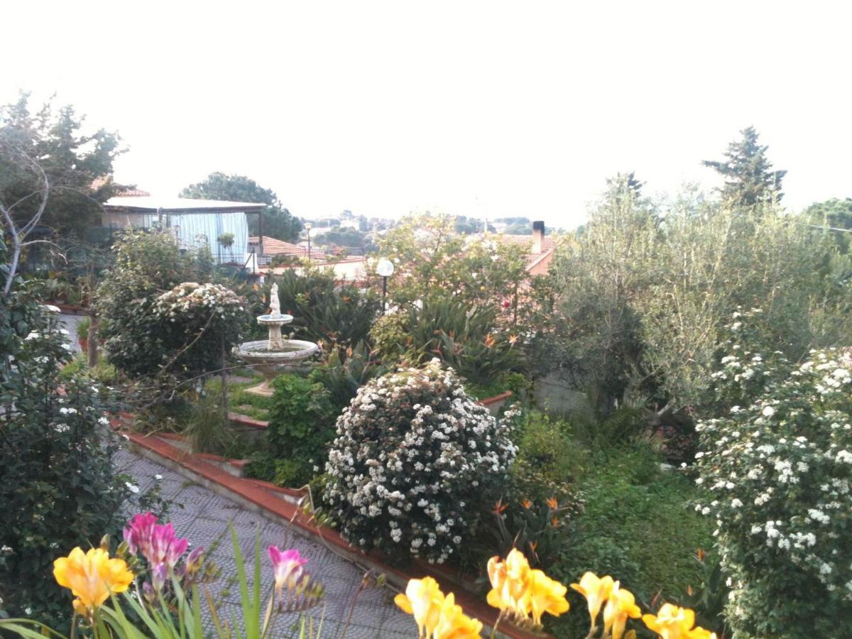 Stanza In Villa Con Giardino Vista Mare Cefalù Eksteriør billede
