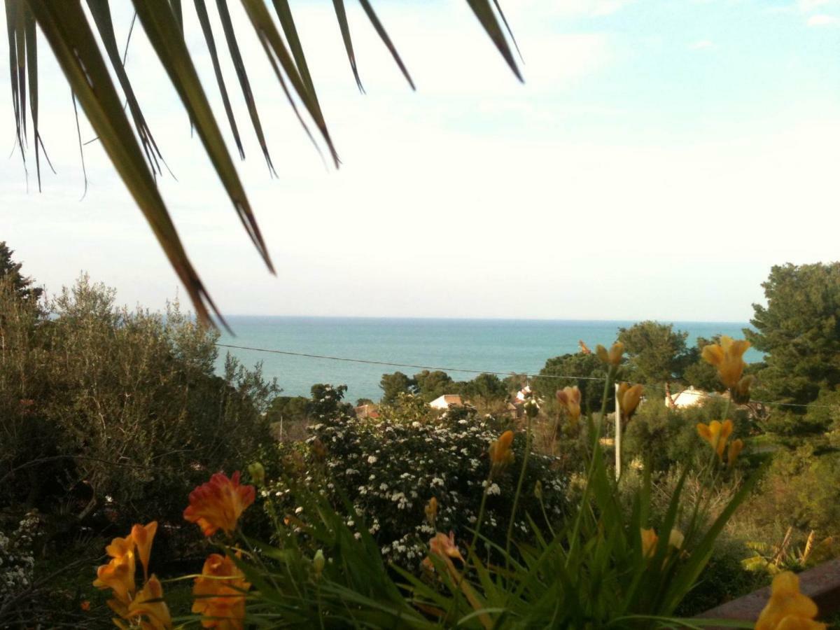 Stanza In Villa Con Giardino Vista Mare Cefalù Eksteriør billede